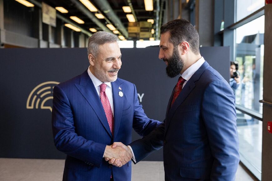 Syrian President Ahmed al-Sharaa attends Antalya Diplomacy Forum 