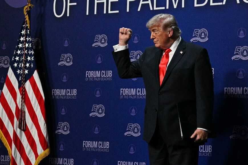 US President Donald Trump says his options on Iran are to 'just blast the hell out of them' or to 'try and make a deal'