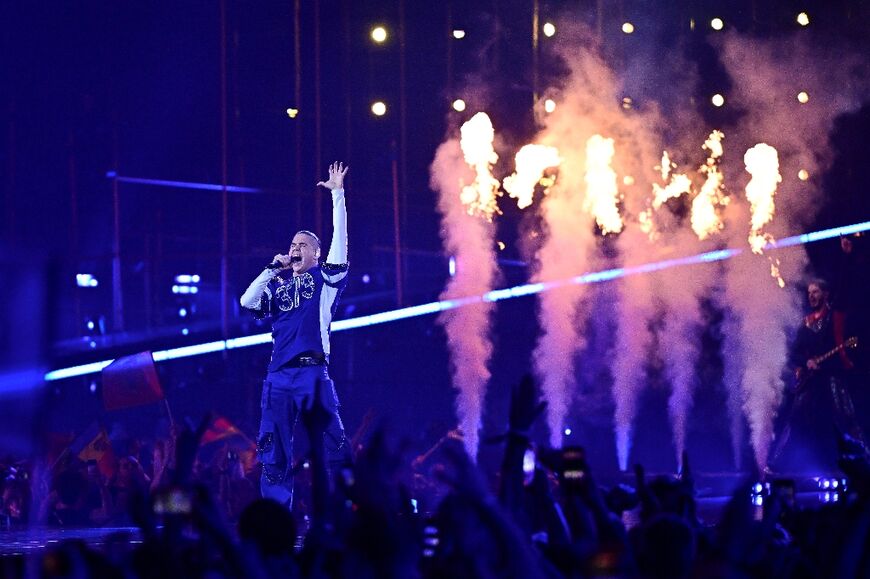 Satoshi opened the first Eurovision semi-final with the high-energy song 'Viva, Moldova!'