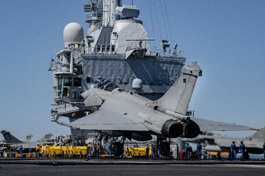 In early March, the Charles de Gaulle was redirected to the eastern Mediterranean