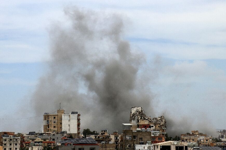 Israel's army said it had launched strikes on Hezbollah sites in Tyre area of south Lebanon