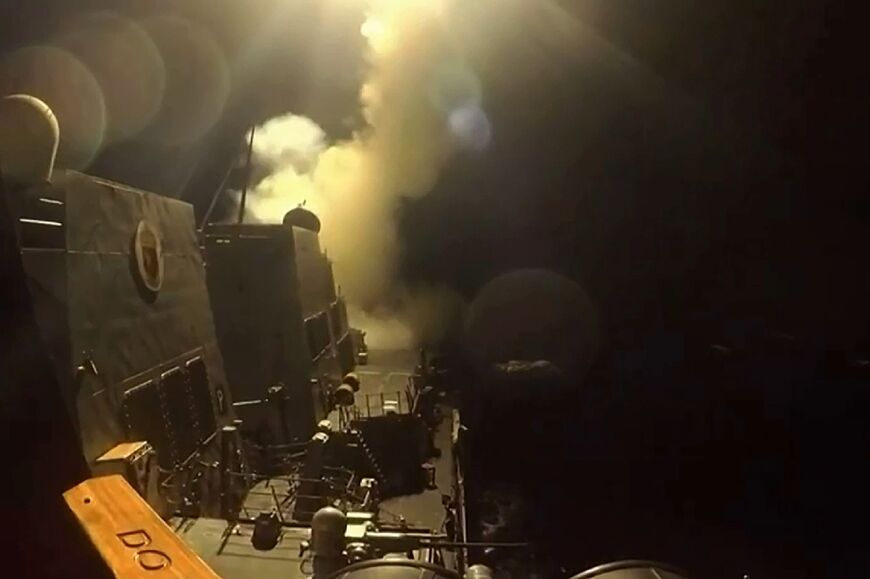 The US said it launched dozens of Tomahawk cruise missiles at Iran on Thursday morning