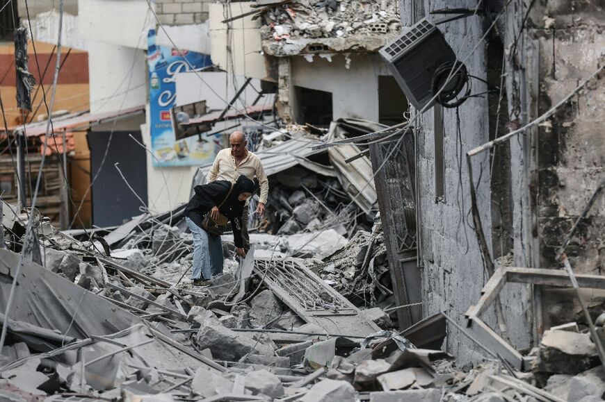 In the face of the huge damage in Nabatieh, residents have expressed hope of returning permanently
