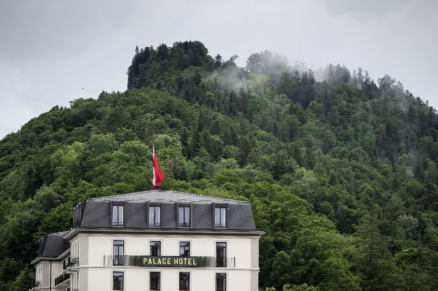 The Palace Hotel was built in 1903 at the Burgenstock resort in Switzerland's Nidwalden canton