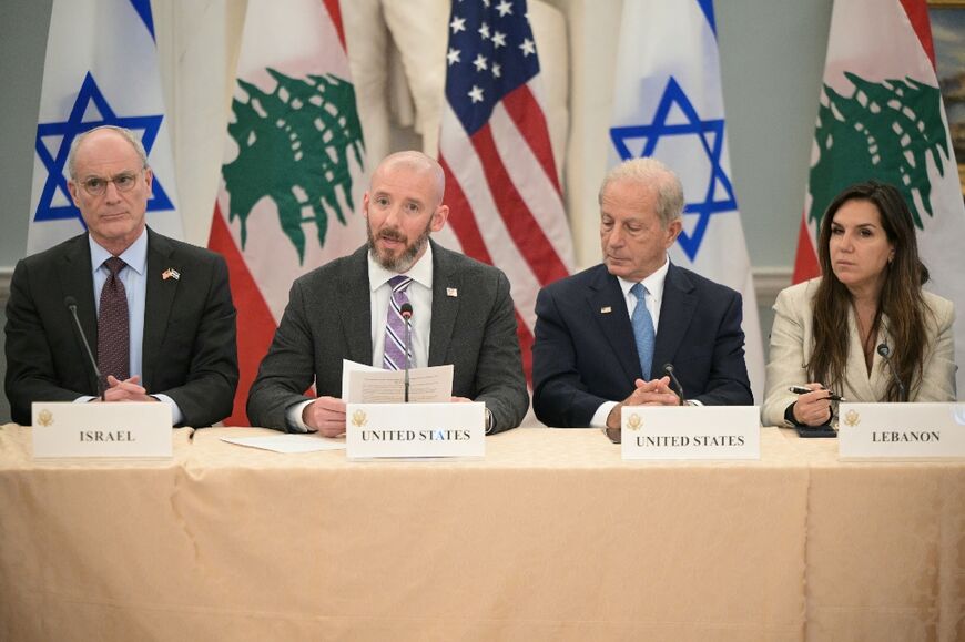 Israeli and Lebanese envoys held talks in Washington
