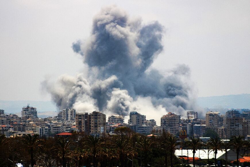 Israeli airstrikes hit targets on the outskirts of Tyre, southern Lebanon, on June 1 and Prime Minister Benjamin Netanyahu said they would soon resume on Beirut