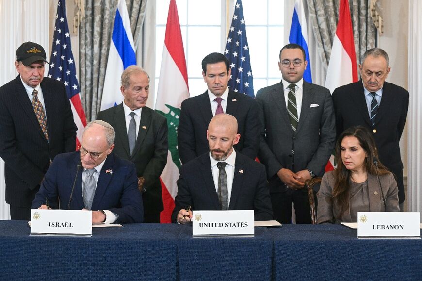 The deal came despite opposition from Hezbollah, which is fighting Israel
