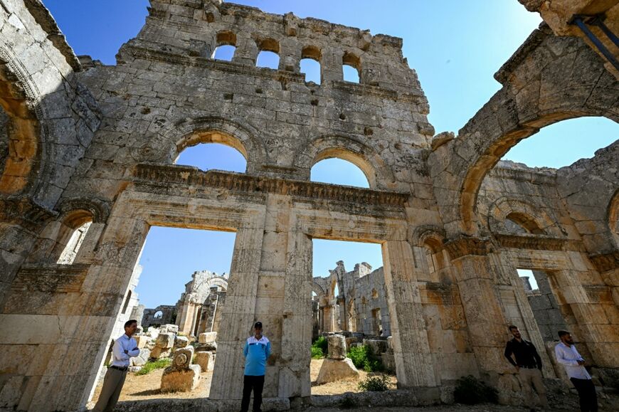 The monastery complex is a UNESCO world heritage site alongside northern Syria's hundreds of ancient, abandoned "dead cities"