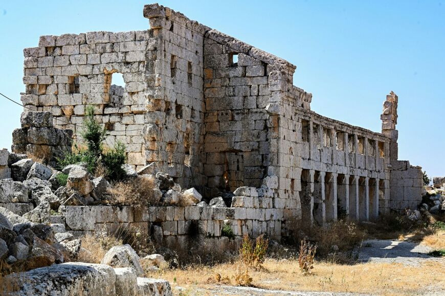 The site is one of so many in Syria damaged or destroyed by more than a decade of civil war
