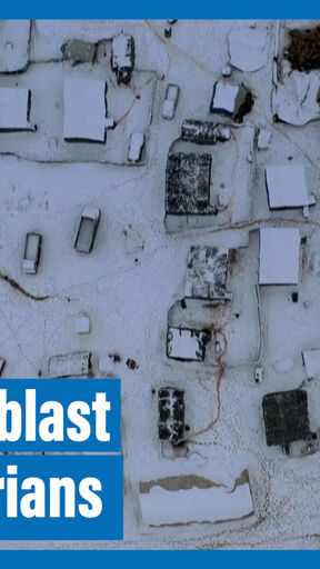 Snowstorms in Syria