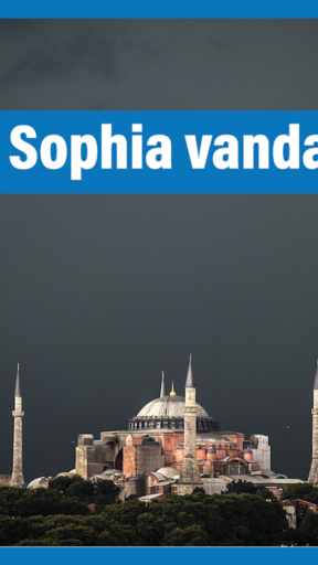 Hagia Sophia vandalized