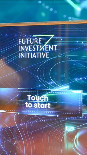 Attendees arrive for the yearly Future Investment Initiative (FII) conference in the Saudi capital Riyadh on Oct. 24, 2023. 
