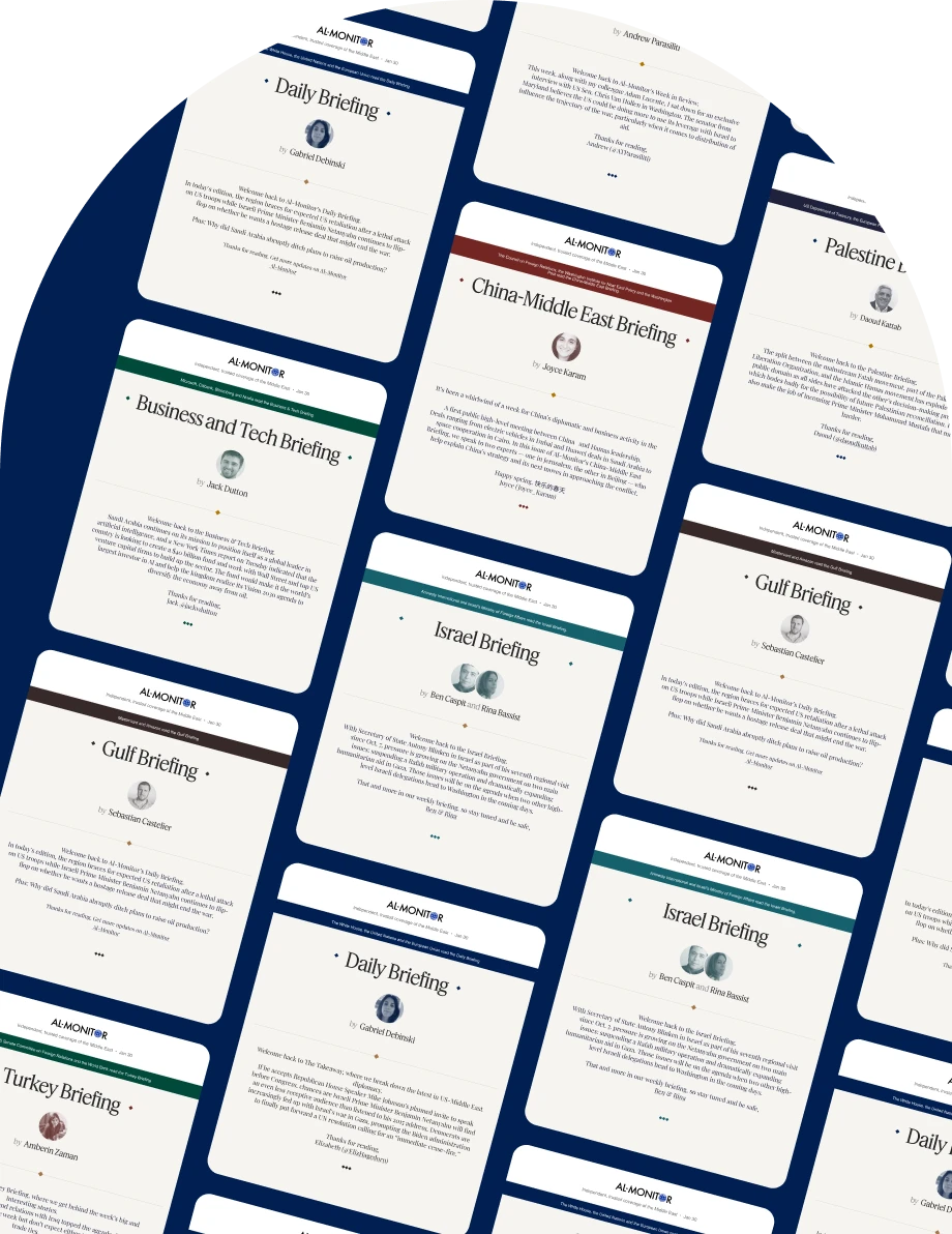 array of AL-Monitor newsletters